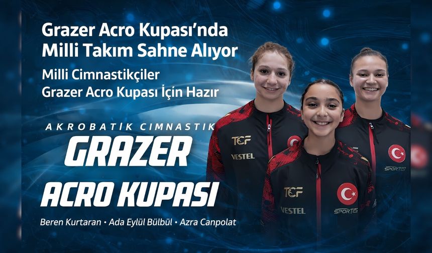 Grazer Acro Kupası’nda Milli Takım Sahne Alıyor