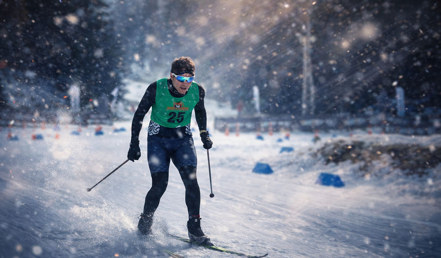 Türkiye’de İlk Kez Düzenlenen Kış Triatlonu Bolu’da Yapıldı