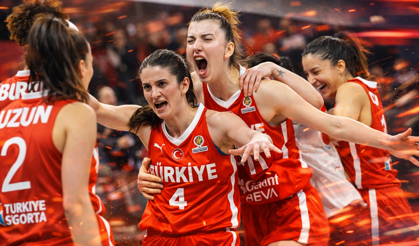 A Milli Kadın Basketbol Takımı Dünya Kupası biletini aldı