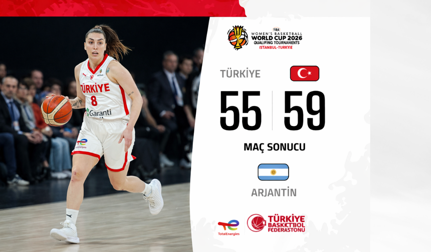 A Kadın Milli Takımı Arjantin’e 59-55 Mağlup Oldu
