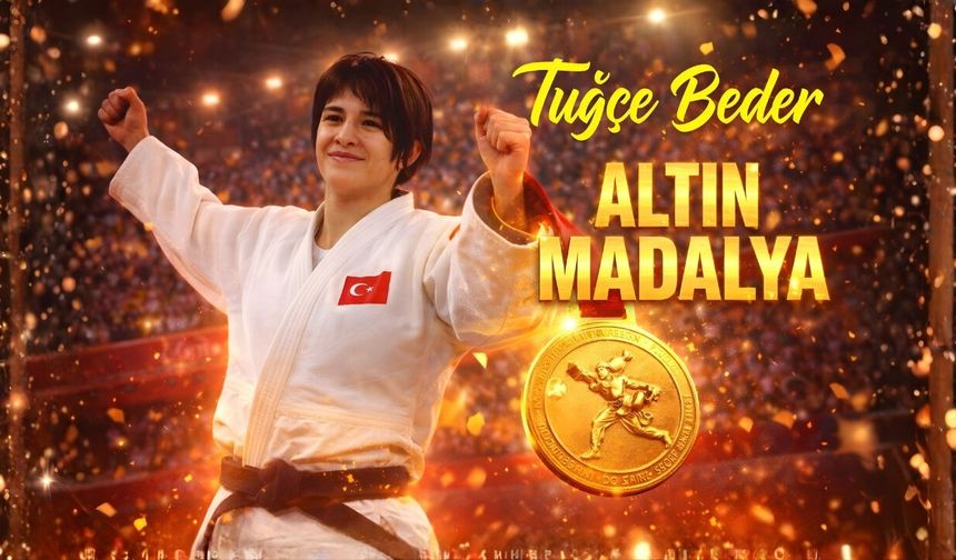 Tuğçe Beder Tiflis’te Altın Madalya Kazandı!