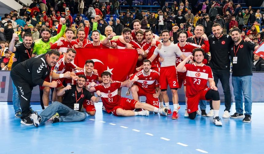 A Milli Hentbol Takımı Romanya’da Tur Atladı