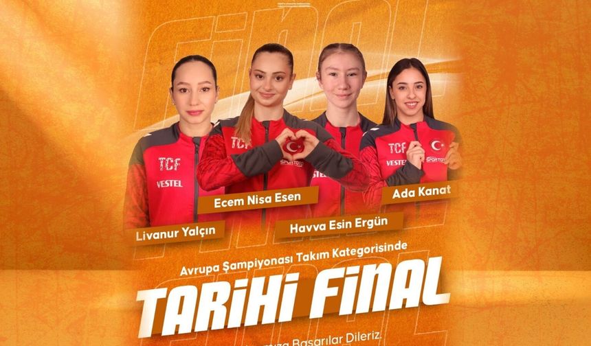 Trampolinde Kadın Milli Takım'ından Tarihi Final