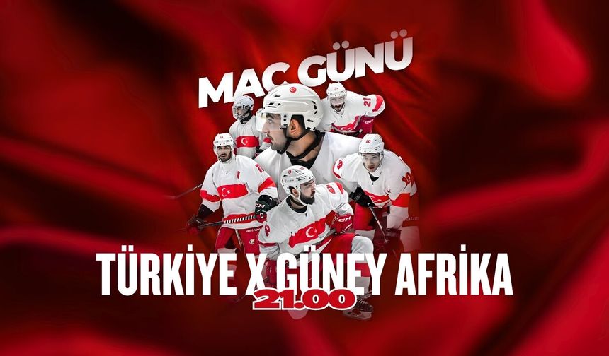 Türkiye Buz Hokeyi Milli Takımı Sahaya Çıkıyor
