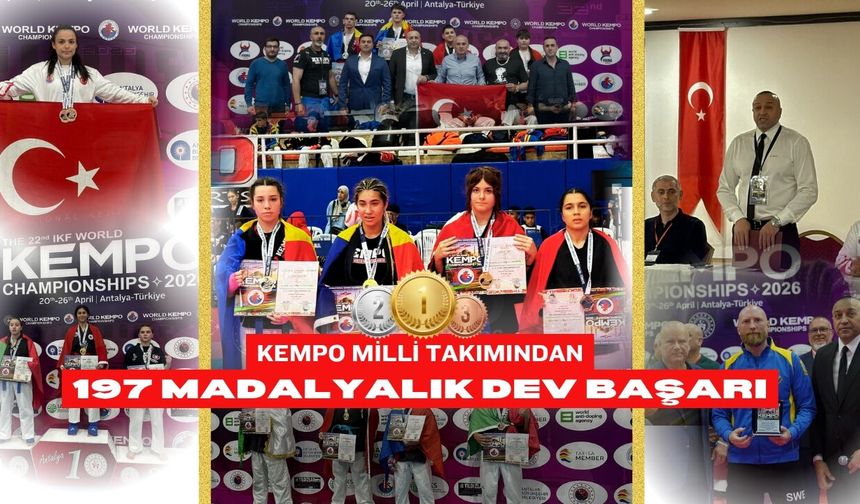 22. Kempo Dünya Şampiyonası Antalya’da Tamamlandı