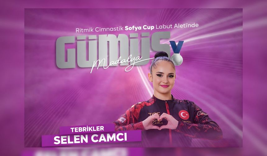 Selen Camcı’dan Gümüş Madalya!