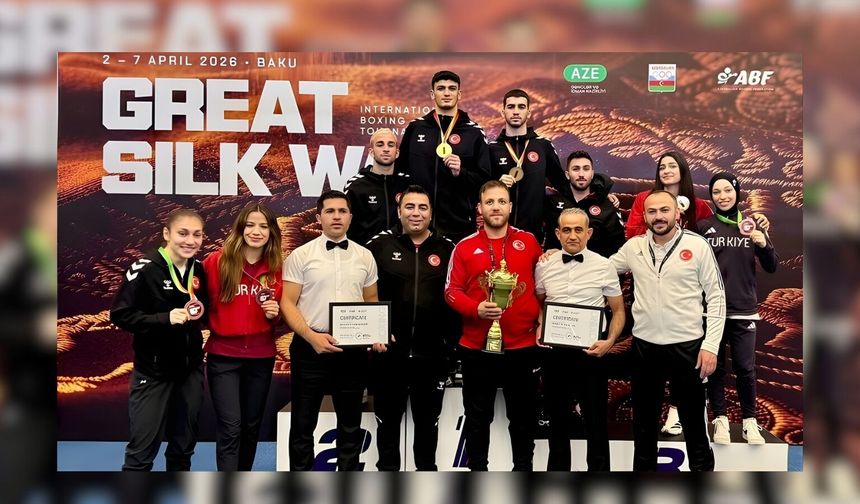 Milli boksörler Azerbaycan’da 6 Madalya Kazandı