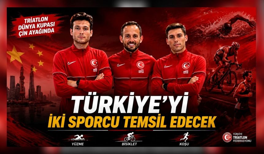 Milli Triatletler Çin’de Dünya Kupası İçin Yarışacak