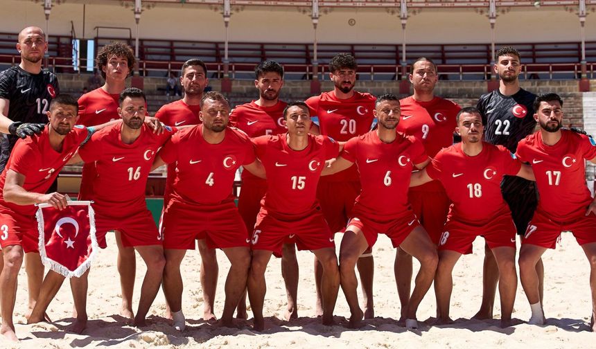 Plaj Futbolu Milli Takımı bugün Çekya ile karşılaşacak