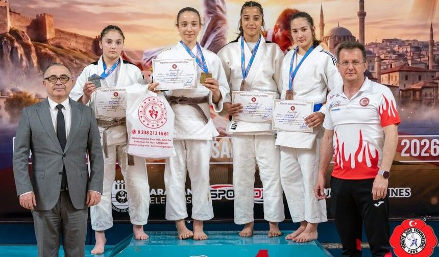 Karaman’da Minikler Türkiye Judo Şampiyonası tamamlandı