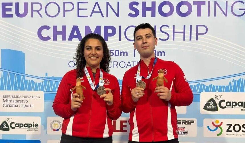 Türk Atıcılar Avrupa Şampiyonası’nda Bronz Kazandı