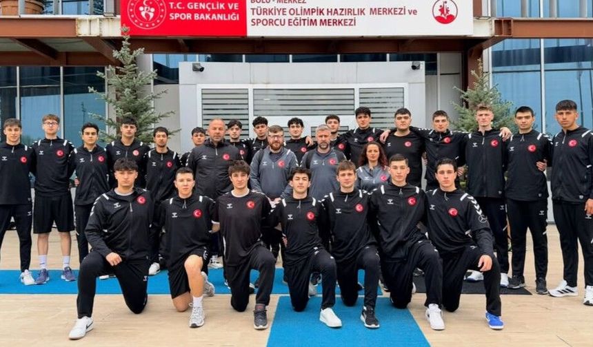 U18 Erkek Hentbol Milli Takımı Bolu kampını tamamladı