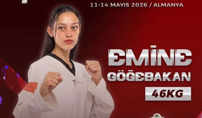 Emine Göğebakan Avrupa’da gümüş madalya aldı
