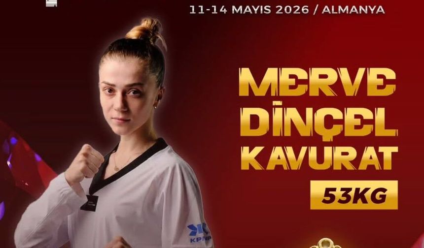 Merve Dinçel Kavurat Avrupa Tekvando Şampiyonu oldu