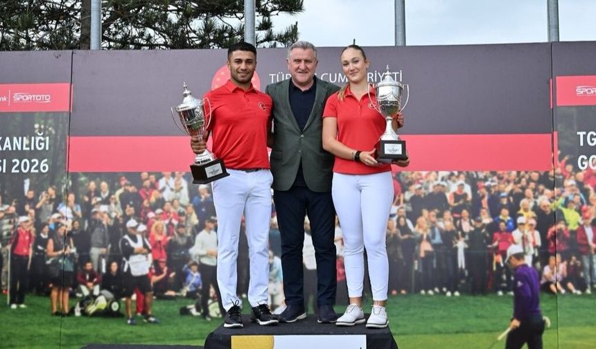 TGF Cumhurbaşkanlığı Golf Kupası sahiplerini buldu
