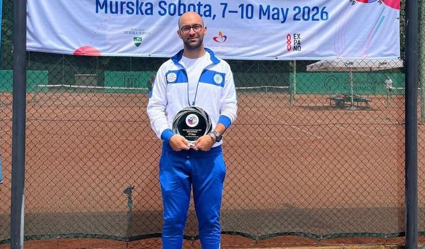 Sercan Yeşilova Deaf Open’da çiftlerde finale yükseldi