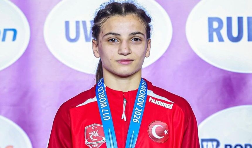 Şirin Askara U17 Avrupa Güreş Şampiyonası’nda bronz aldı