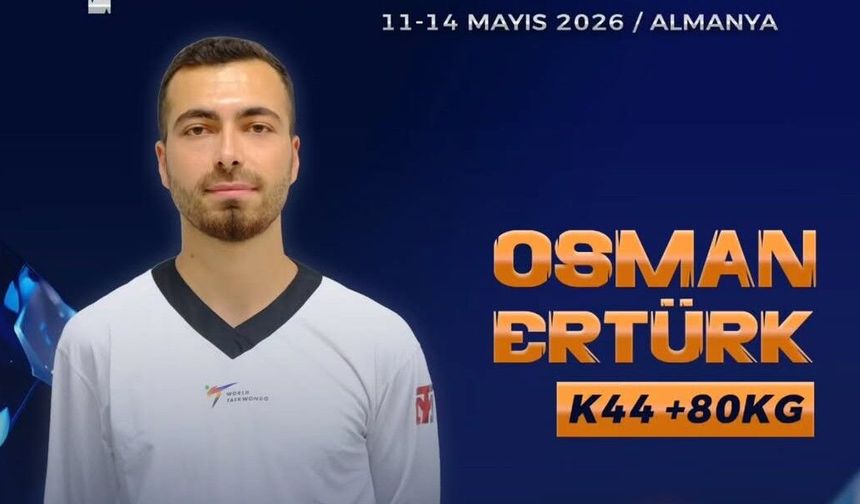 Osman Ertürk Avrupa Para Tekvando’da bronz aldı
