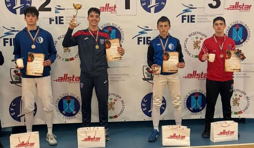Poyraz Nuzumlaer Sofya’da bronz madalya kazandı