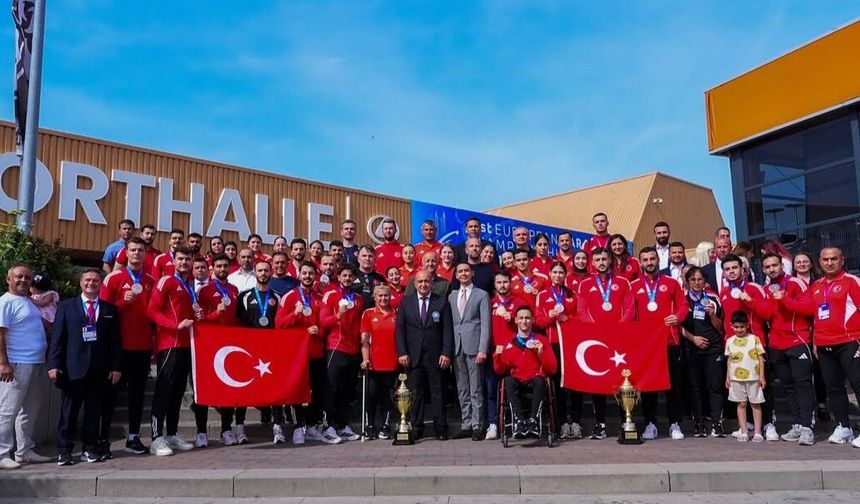 Milli karateciler Avrupa Şampiyonası’nı ikinci tamamladı