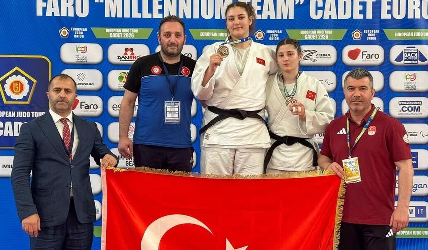 Ümit Milli Judocular Faro’da 5 madalya kazandı