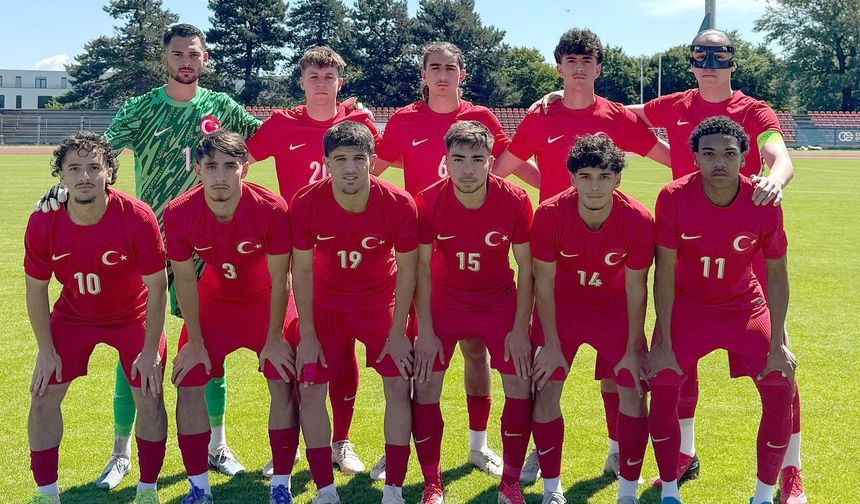 U18 Millî Takımı turnuvaya mağlubiyetle başladı