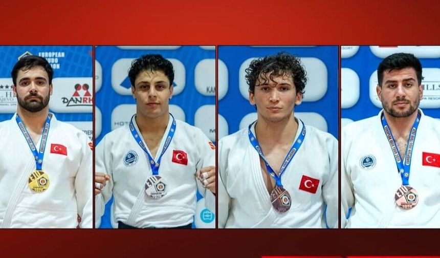 Milli takım Avrupa Kupası’nı madalya lideri tamamladı