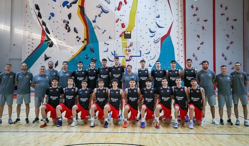 U20 Erkek Milli Takımı Avrupa Şampiyonası mesaisine başladı