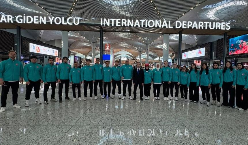 Milli takım Dünya Şampiyonası için Brezilya yolunda