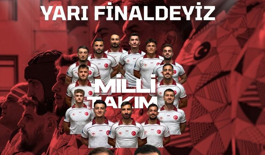 7’li Ragbi Millileri namağlup yarı finale yükseldi