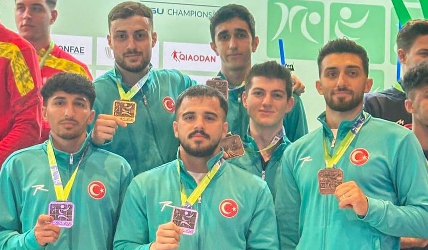 Milli karateciler Brezilya'da bronz madalyaya uzandı