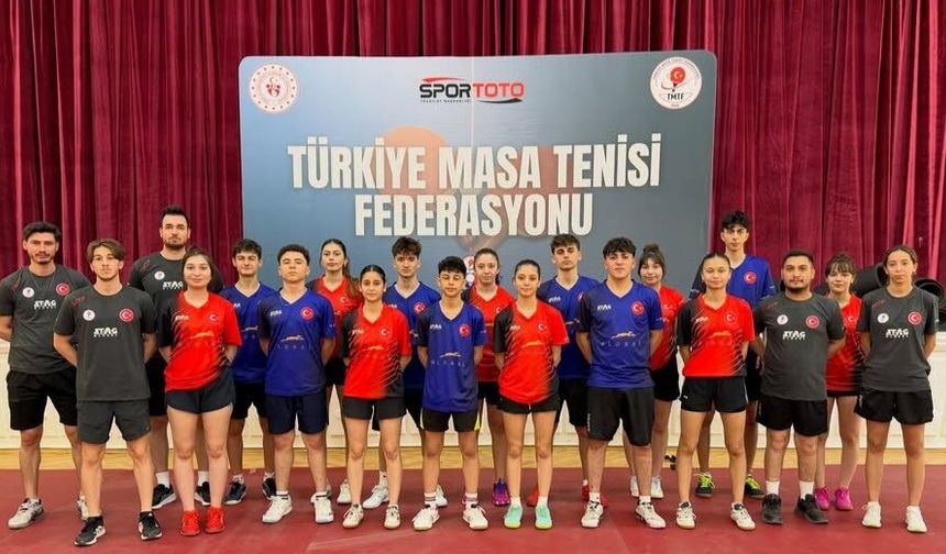 Yıldız ve genç milliler Balkan Şampiyonası için kampta