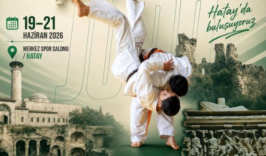 Yeşilay Yıldızlar Türkiye Judo Şampiyonası Hatay'da başlıyor