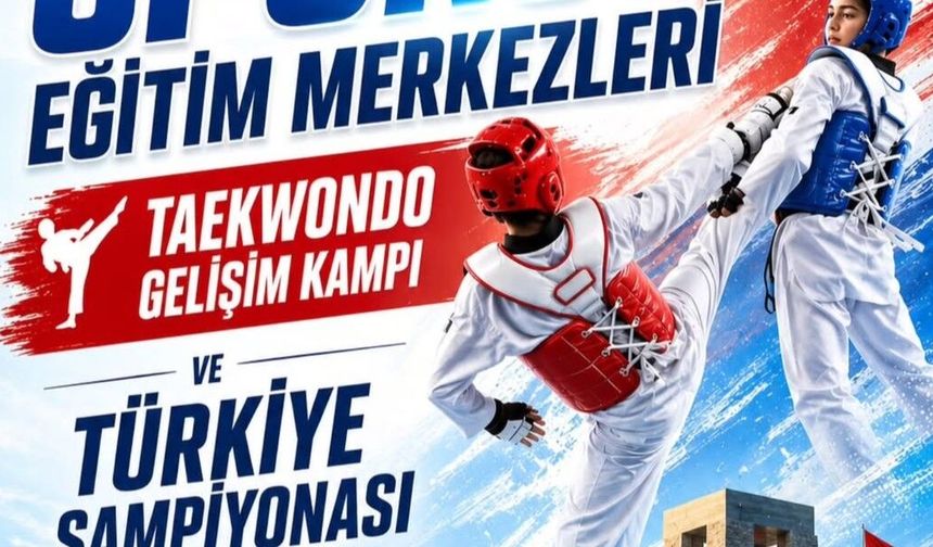 SEM Taekwondo Kampı ve Şampiyonası Çanakkale'de yapılacak