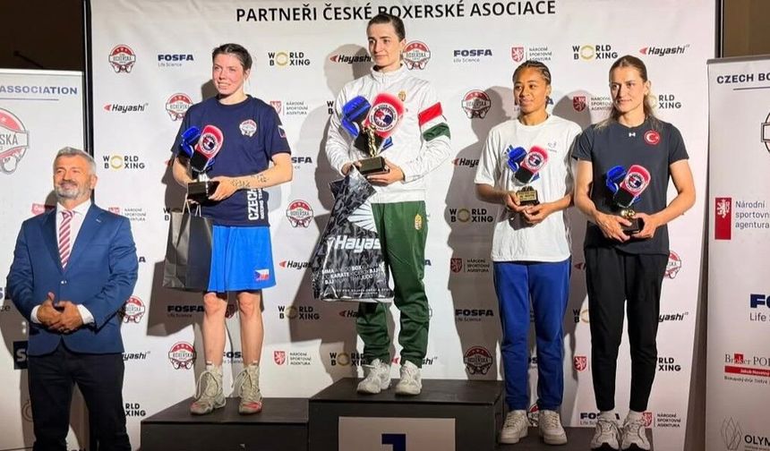 Esra Yıldız Kahraman'dan Çekya'da bronz madalya