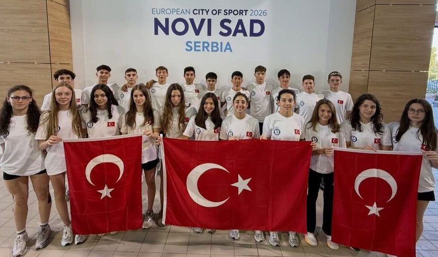 Milli yüzücüler Comen Cup 2026 için Sırbistan'a ulaştı