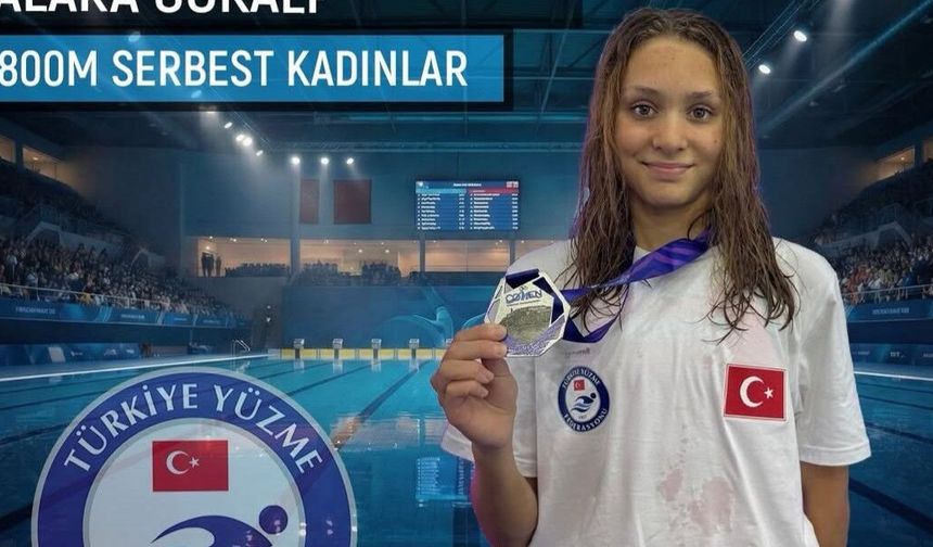 Alara Gökalp Comen Cup'ta ikinci gümüş madalyasını kazandı