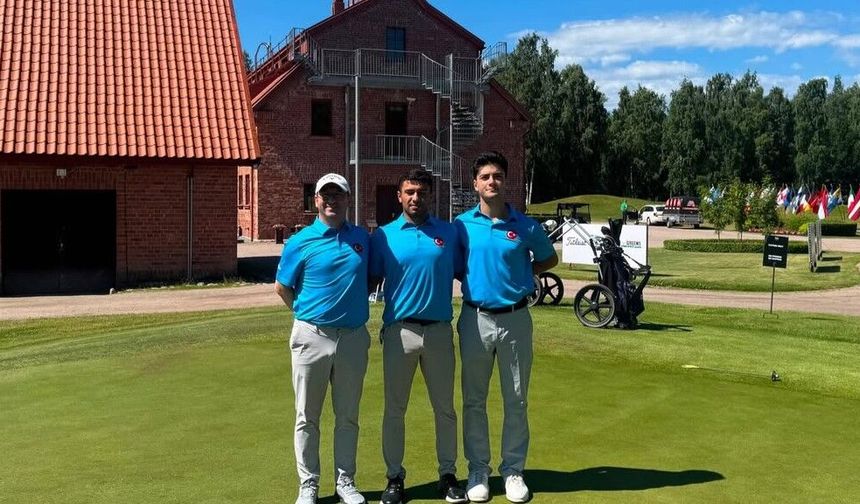 Milli golfçüler Avrupa Amatör'de sahaya çıkıyor