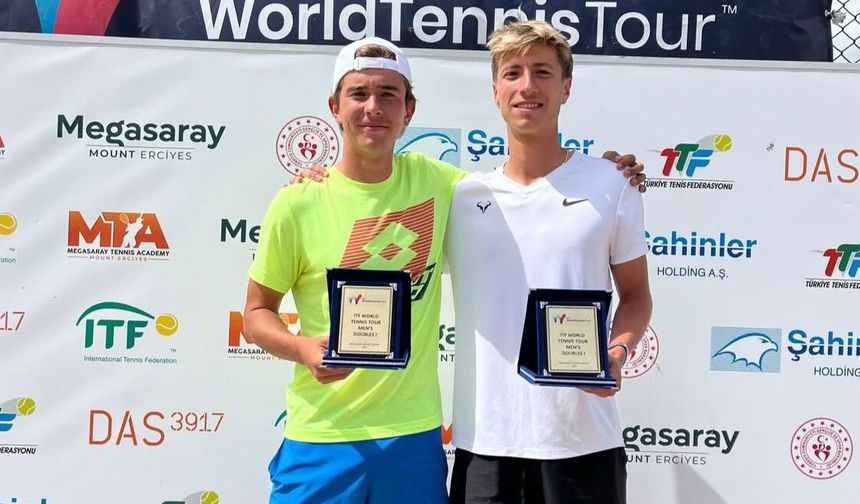 Kayseri Tenis Turnuvalarında İki Şampiyonluk
