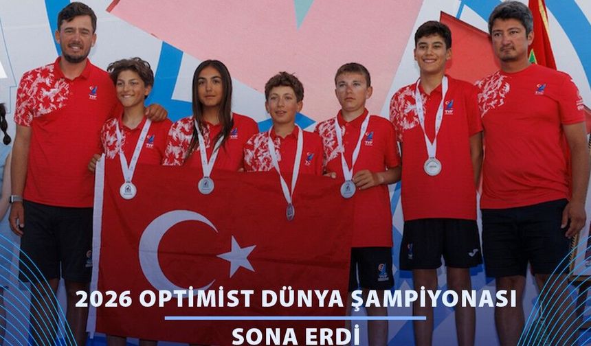 Optimist Milli Takımı Dünya İkincisi Oldu