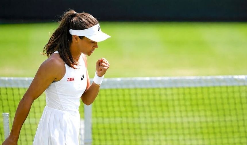 Zeynep Sönmez Wimbledon’da İkinci Turda