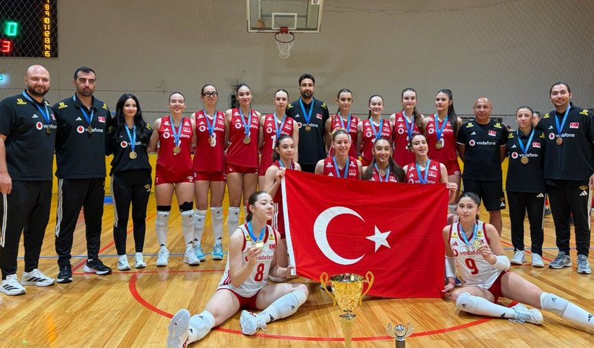 U16 Kız Milli Takımı Balkan Şampiyonu Oldu