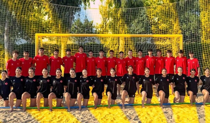 U17 Plaj Hentbolu Milli Takımları Avrupa Sahnesinde
