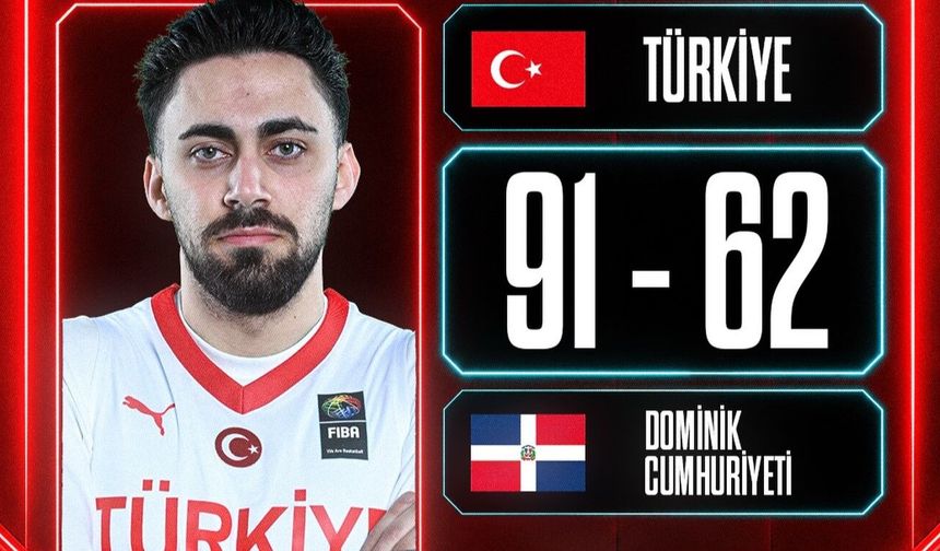 NBA 2K Milli Takımı Dominik Cumhuriyeti'ni Farklı Geçti