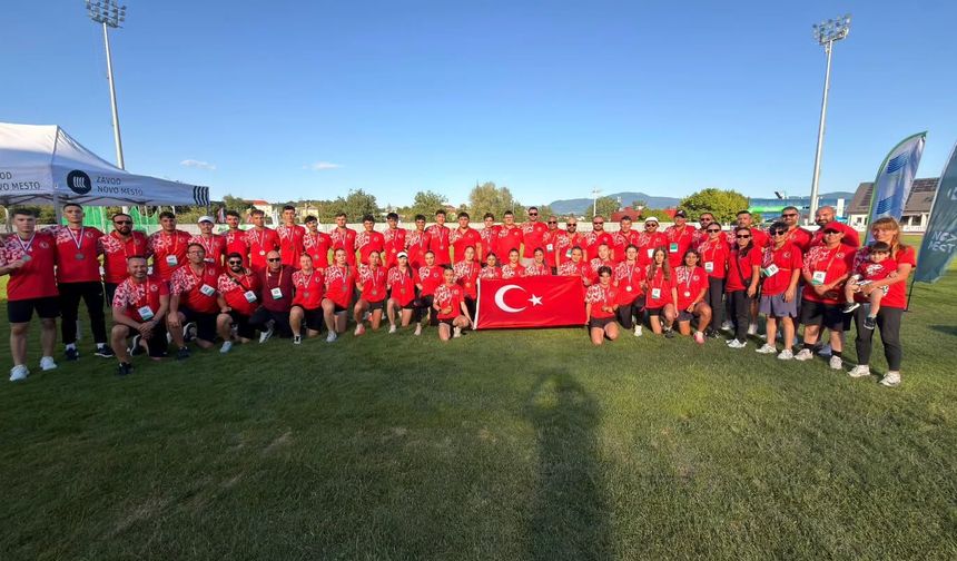 U18 Balkan Şampiyonası'nda Türkiye'den 28 Madalya