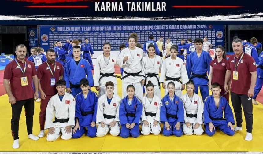 Ümit Milli Judocular Bronz Madalya İçin Tatamide
