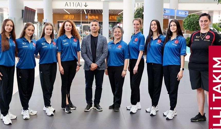 Ritmik Cimnastik Milli Takımı Dünya Kupası İçin İtalya'da