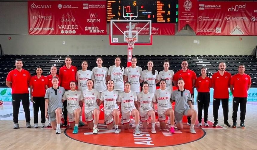 U18 Kız Milliler Fransa Kampını Tamamladı