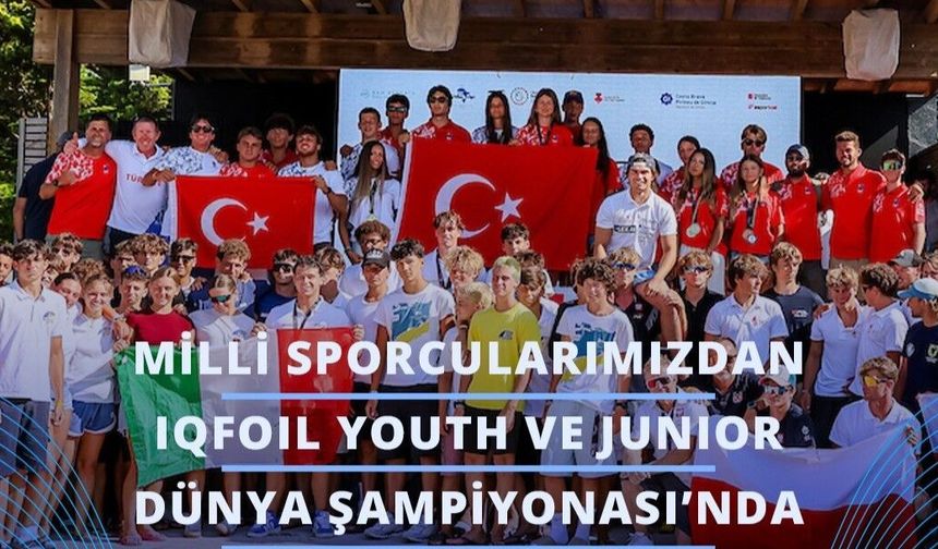 Milli Yelkenciler iQFOiL Dünya Şampiyonası'na Damga Vurdu