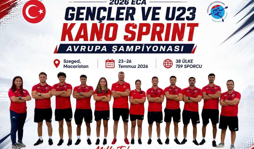 Milli Kanocular Avrupa Şampiyonası İçin Szeged'de